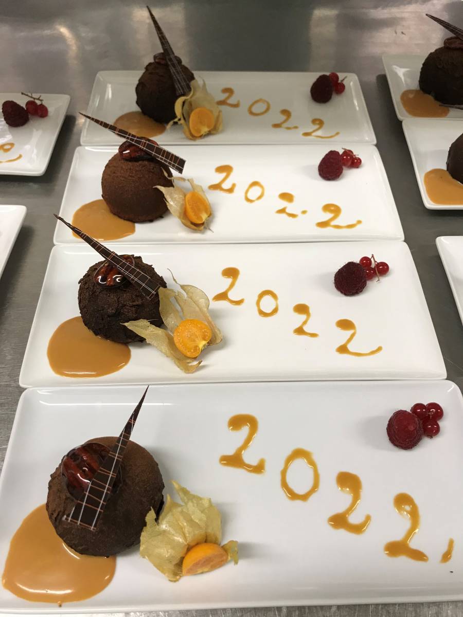 dessert boules de noël 2022
